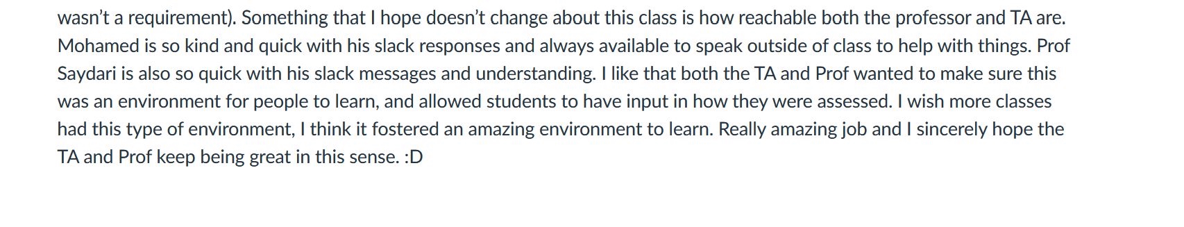 Classroom discussion at Dartmouth